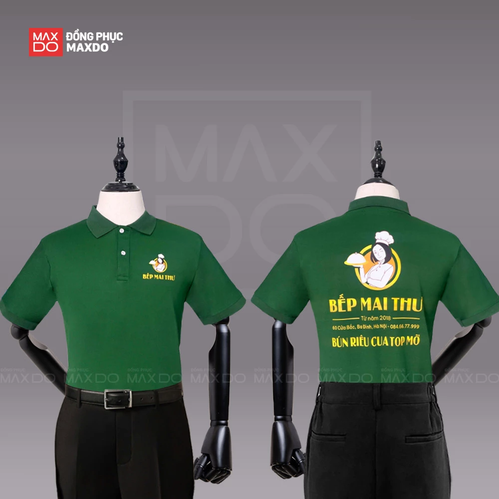Áo Đồng Phục Quán Ăn - Bếp Mai Thu